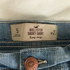 Light wash Jean shorts